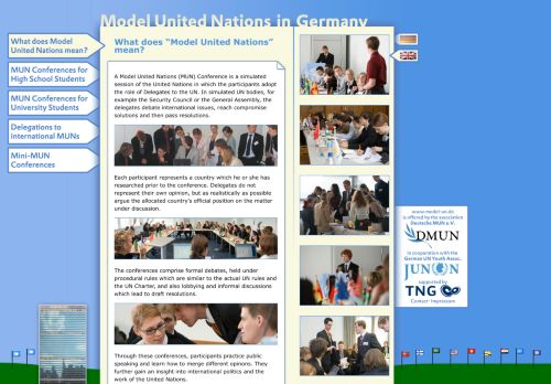 
                            4. www.model-un.de – Model United Nations in Germany