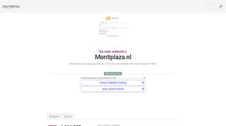 
                            5. www.Montiplaza.nl - Microsoft Forefront TMG - urlm.nl