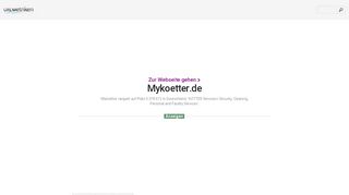 
                            6. www.Mykoetter.de - KÖTTER Services - Urlm.de