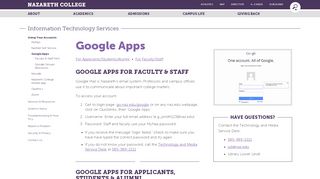 
                            11. www.naz.edu :: Google Apps