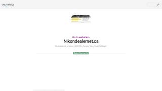 
                            11. www.Nikondealernet.ca - Nikon DealerNet Login