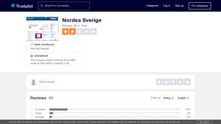 
                            13. www.nordea.se - Trustpilot