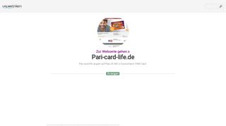 
                            9. www.Pari-card-life.de - PARI-Card - Urlm.de