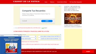 
                            6. WWW.PATRIA.ORG.VE BONO DE NAVIDAD ~ CARNET DE LA PATRIA