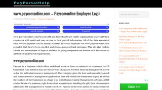 
                            6. www.paycomonline.com - Paycomonline Employee Login ...