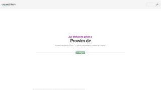 
                            7. www.Prowim.de - Home - Urlm.de