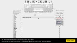 
                            2. www.radio-code.lt - Mercedes