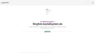 
                            4. www.Ringfoto-bestellsystem.de - Startseite - Ringfoto Europas ...