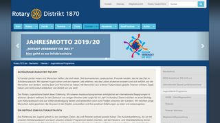 
                            10. www.rotary1870.de: Jugenddienst-Programme - Rotary Distrikt 1870