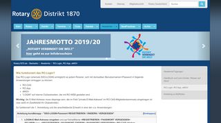 
                            7. www.rotary1870.de: RO.Login, RO.App, eMGV - Rotary Distrikt 1870