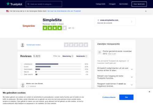 
                            9. www.simplesite.com reviews| Lees klantreviews over www.simplesite ...
