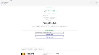 
                            10. www.Sonetas.be - Sonetas Language Selection