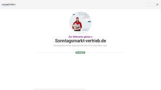 
                            5. www.Sonntagsmarkt-vertrieb.de - Login - Urlm.de