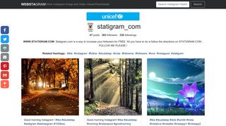 
                            2. WWW.STATIGRAM.COM(@statigram_com) - Instagram photos and ...