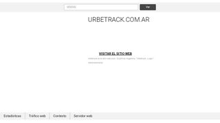 
                            3. www.urbetrack.com.ar - Urbetrack - Login - Urbetrack