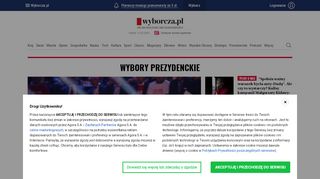 
                            4. Wyborcza.pl - Najświeższe wiadomości od Gazety Wyborczej