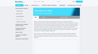 
                            4. Wycena on-line - Eurotax