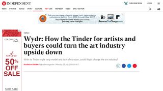 
                            9. Wydr: How the Tinder for artists and buyers could turn the art ...