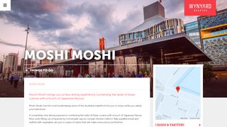 
                            10. Wynyard Quarter | Moshi Moshi