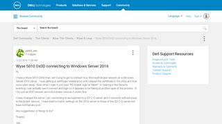 
                            4. Wyse 5010 Dx0D connecting to Windows Server 2016 - Dell Community