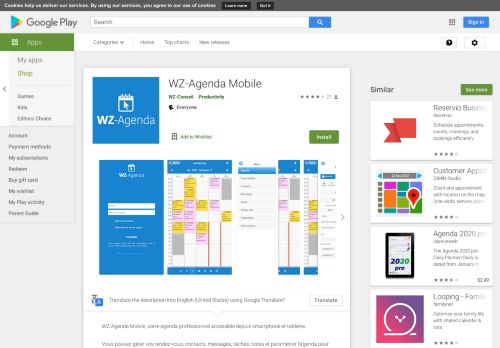
                            9. WZ-Agenda Mobile – Applications sur Google Play