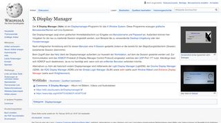 
                            13. X Display Manager – Wikipedia