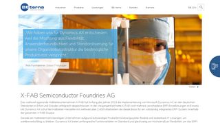 
                            9. X-FAB Semiconductor Foundries AG | BE-terna