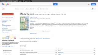 
                            10. X Marks the Spot: Women Writers Map the Empire for British ... - Risultati da Google Libri