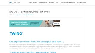 
                            9. [ X] reasons we are getting nervous about Twino - Explore P2P