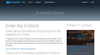 
                            4. X-World Home | X-Plane