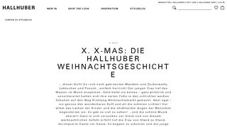 
                            13. X. X-MAS: Die HALLHUBER Weihnachtsgeschichte - Styleblog