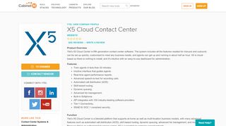 
                            6. X5 Cloud Contact Center | Ytel | CabinetM