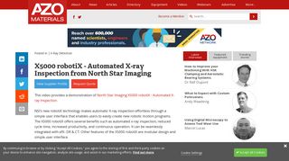 
                            8. X5000 robotiX - Automated X-ray Inspection from North Star Imaging