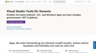 
                            5. Xamarin App Development with Visual Studio | Visual Studio