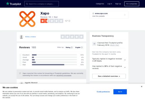 
                            8. Xapo Reviews | Read Customer Service Reviews of www.xapo.com