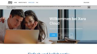 
                            11. Xara Cloud für eine eigene Website - Xara Online