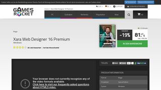 
                            10. Xara Web Designer 16 Premium downloaden und billig kaufen