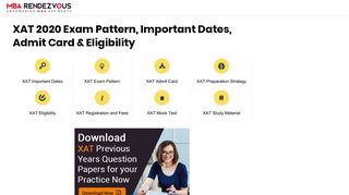 
                            11. XAT 2019 - Exam Dates, Pattern, Syllabus, Registration - MBA ...