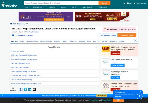 
                            5. XAT 2019 Results (Declared) - Check XAT Score, Percentile Now!