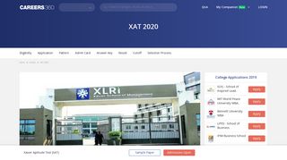 
                            4. XAT 2020 – Dates, Application form, Eligibility, Pattern, Syllabus, Result