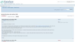 
                            4. Xataface Forums • View topic - Authentification and redirect URL