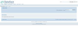 
                            5. Xataface Forums • View topic - Unable to Login or View Products on ...