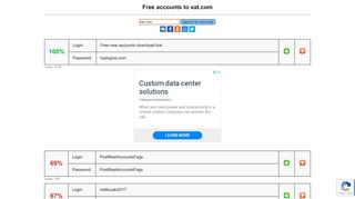 
                            11. xat.com - free accounts, logins and passwords