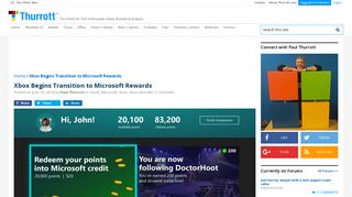
                            6. Xbox Begins Transition to Microsoft Rewards - Thurrott.com