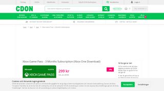 
                            7. Xbox Game Pass - 3 Months Subscription - Spel - CDON.COM