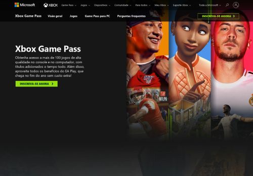 
                            1. Xbox Game Pass | Inicie sua avaliação gratuita | Xbox