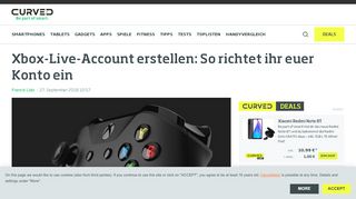 
                            9. Xbox-Live-Account erstellen: So richtet ihr euer Konto ein ... - Curved
