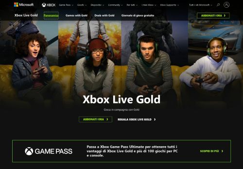 
                            2. Xbox Live Gold: multiplayer per tutti | Xbox