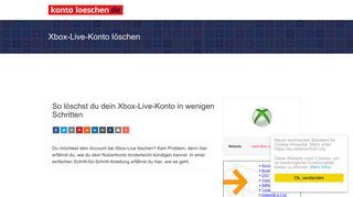 
                            9. Xbox-Live-Konto löschen – so geht's – konto-loeschen.de