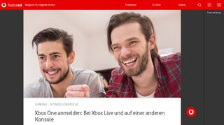 
                            12. Xbox One anmelden: Bei Xbox Live und auf einer anderen Konsole